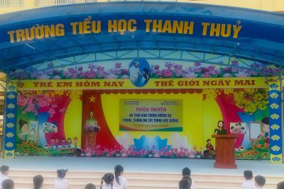 TUYÊN TRUYỀN AN TOÀN GIAO THÔNG  VÀ PHÒNG CHỐNG MA TÚY HỌC ĐƯỜNG