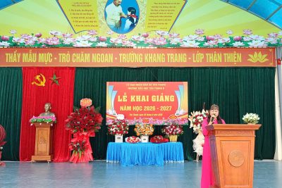 LỄ KHAI GIẢNG NĂM HỌC 2026 – 2027