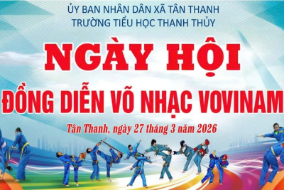 Bài đồng diễn võ nhạc Vovinam – Trường tiểu học Thanh Thủy